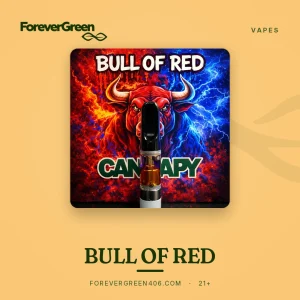 Bull of Red Cannapy vape at ForeverGreen