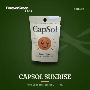 Capsol Sunrise cannabis edible at ForeverGreen