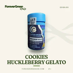 Cookies Huckleberry Gelato cannabis edible at ForeverGreen