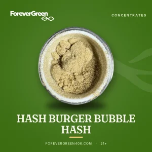 Hash Burger bubble hash at ForeverGreen
