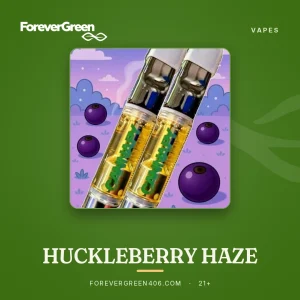 Huckleberry Haze Cannapy vape cartridges at ForeverGreen