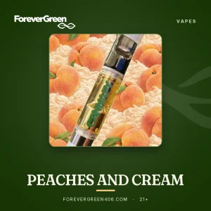 Peaches and Cream Cannapy vape at ForeverGreen