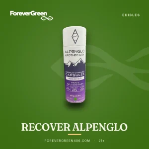 Alpenglo Recover cannabis edible at ForeverGreen