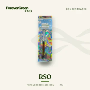 RSO cannabis oil applicator at ForeverGreen