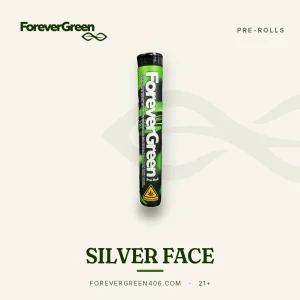 ForeverGreen Silver Face pre-roll tube