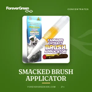 Smacked cannabis extract brush applicator at ForeverGreen