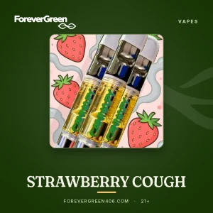 Strawberry Cough Cannapy vape cartridges at ForeverGreen