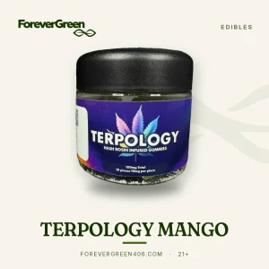 Terpology Mango cannabis edible at ForeverGreen