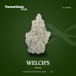 Welch's cannabis flower at ForeverGreen