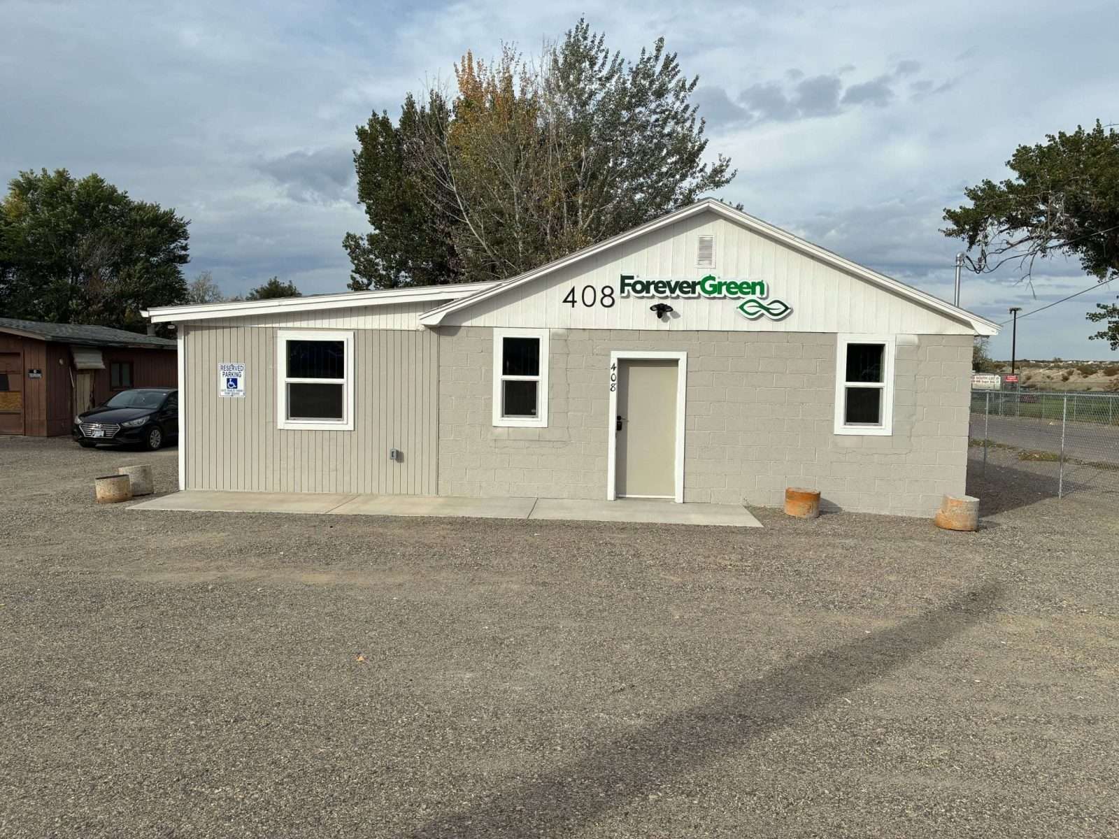 ForeverGreen dispensary storefront at 408 Sugar Ave in Billings, Montana